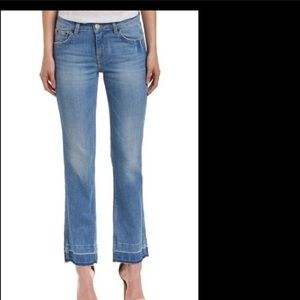 Maje Distressed Ankle Jeans Size 38